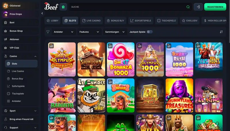 Introduction to beef casino bonus