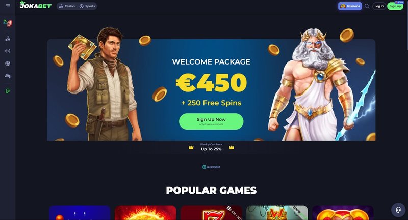 Overview of jokabet casino login Overview of jokabet casino login